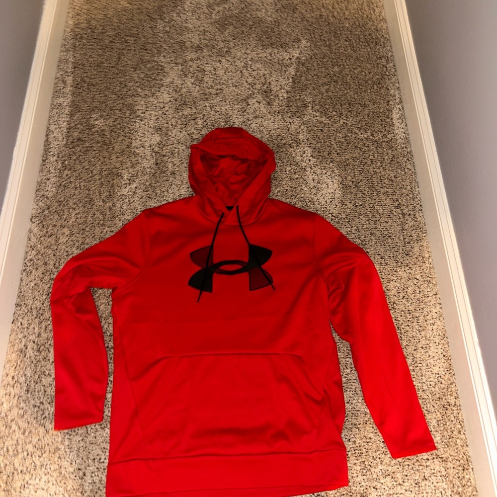 Under Armour Men's Red Hoodie